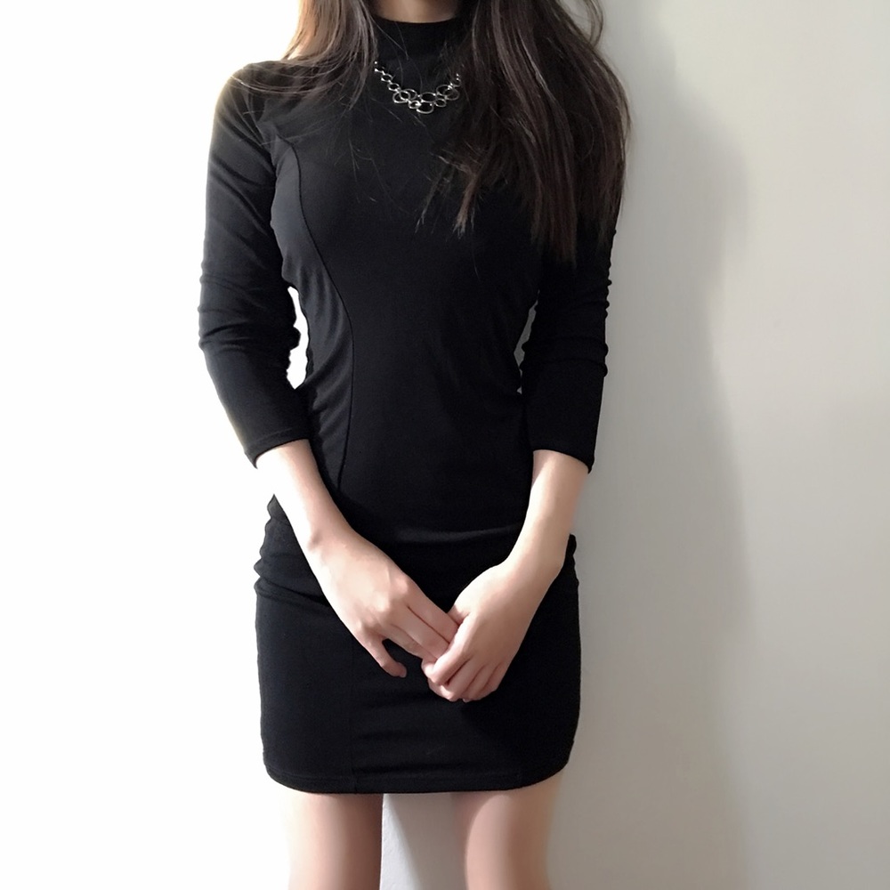 Forever 21 Black Dress Fitted